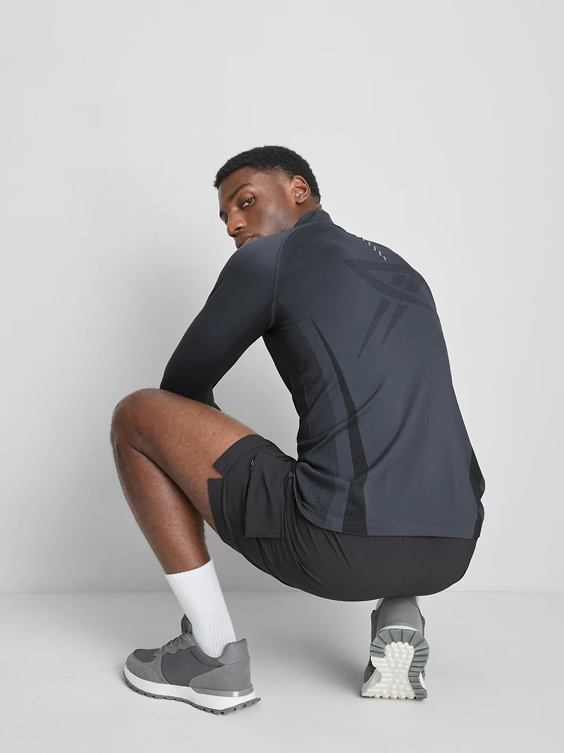 Quarter Zip Gym Top