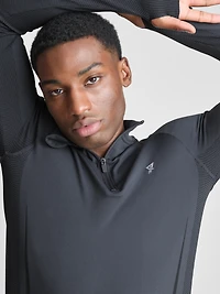 Quarter Zip Gym Top