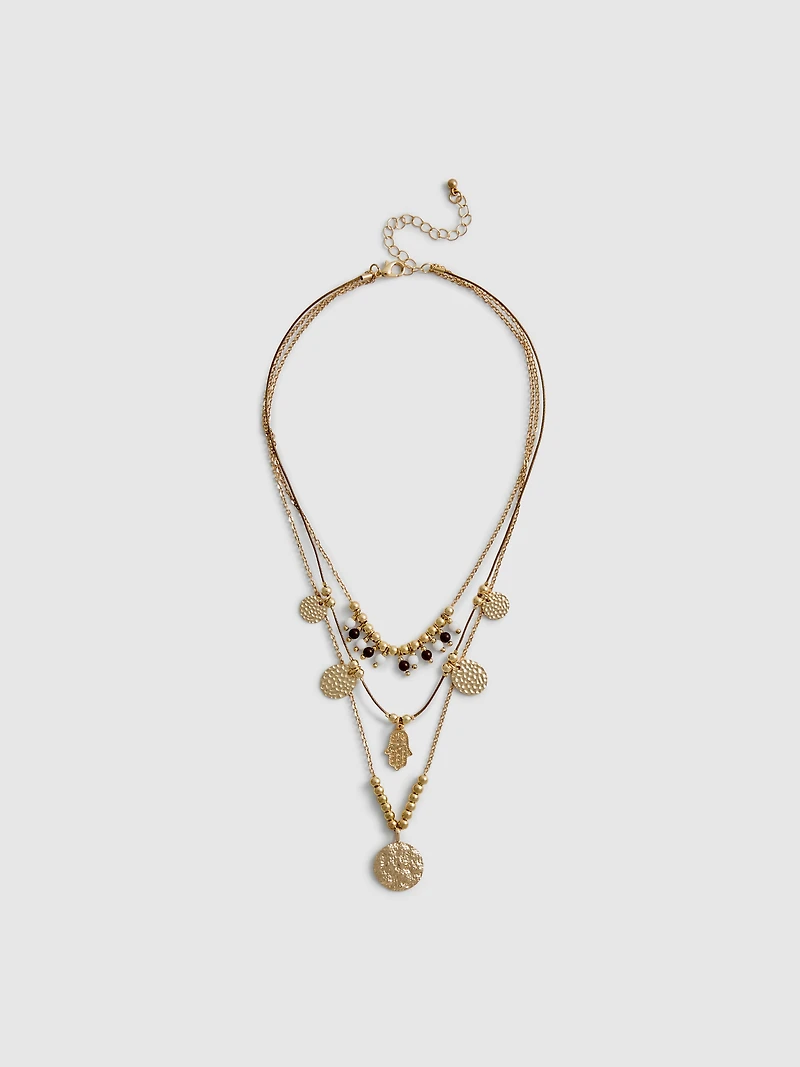 Paula Echevarría Layered Necklace