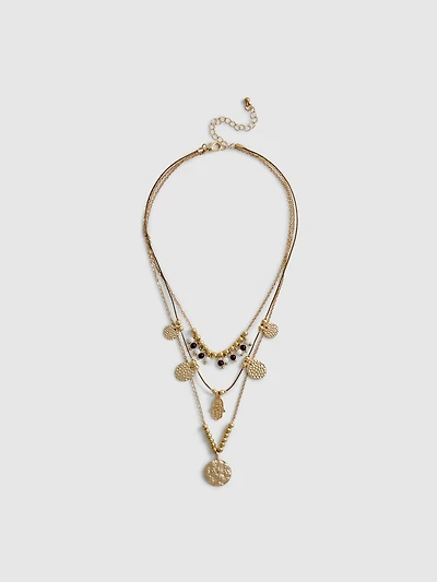 Paula Echevarría Layered Necklace