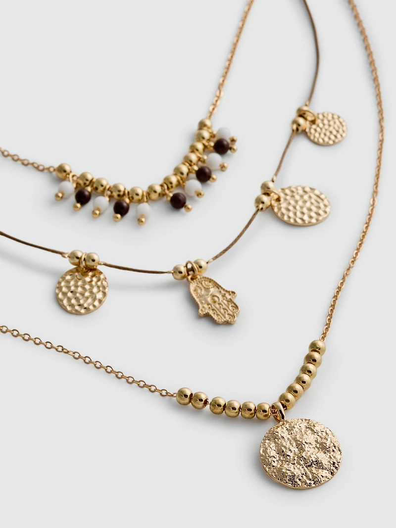 Paula Echevarría Layered Necklace