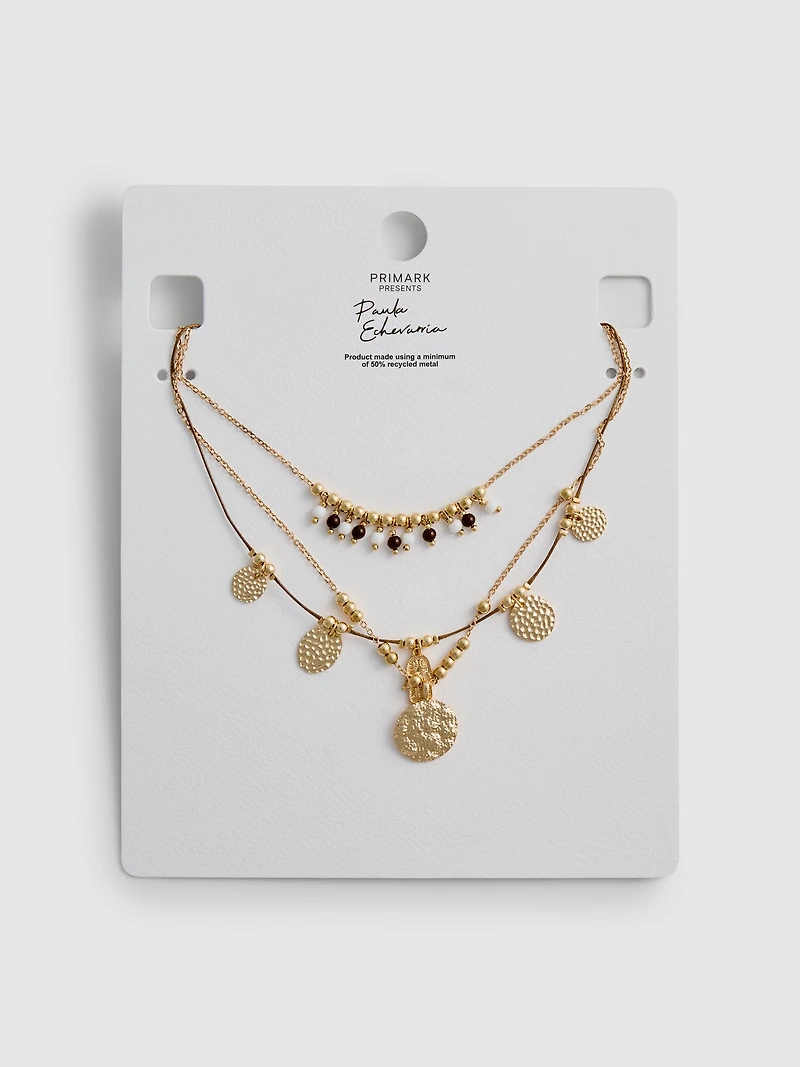 Paula Echevarría Layered Necklace