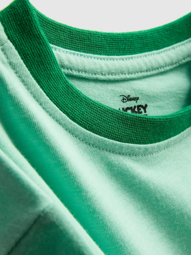 1-9yrs | Disney's Mickey Mouse Cotton-Rich T-Shirt