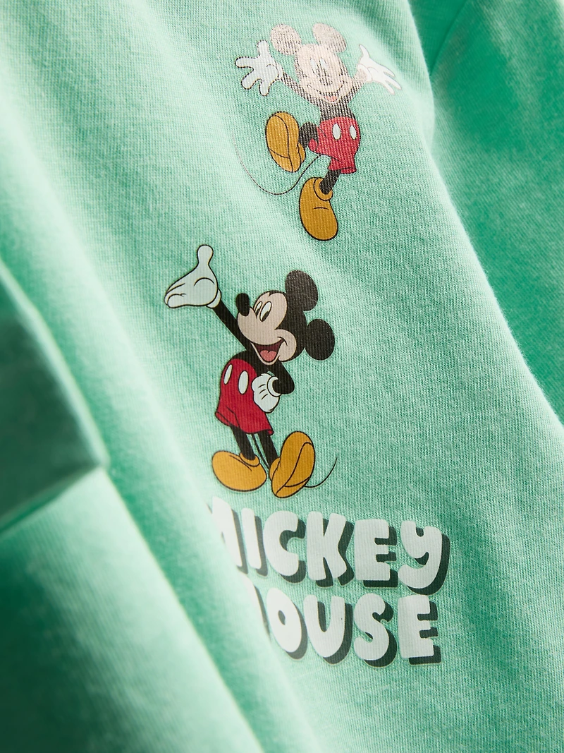 1-9yrs | Disney's Mickey Mouse Cotton-Rich T-Shirt