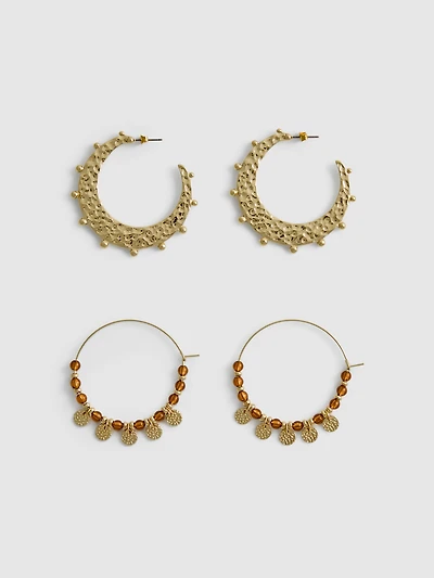 2pk Paula Echevarría Boho Hoops