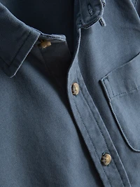 1-9yrs | Pure Cotton Button-Up Shirt