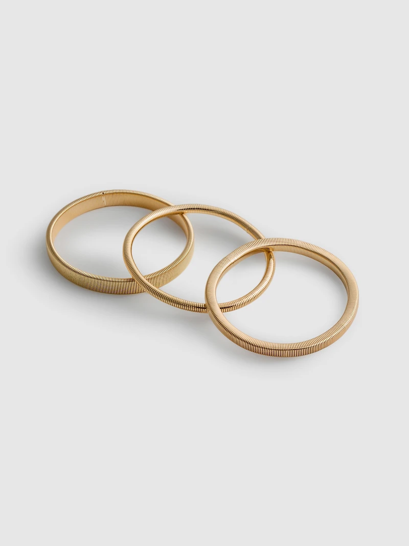 3pk Paula Echevarría Stretch Bangles