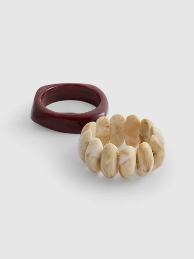 2pk Paula Echevarría Resin Bangles
