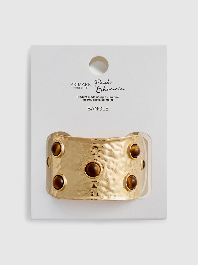 Paula Echevarría Bead-Detail Cuff