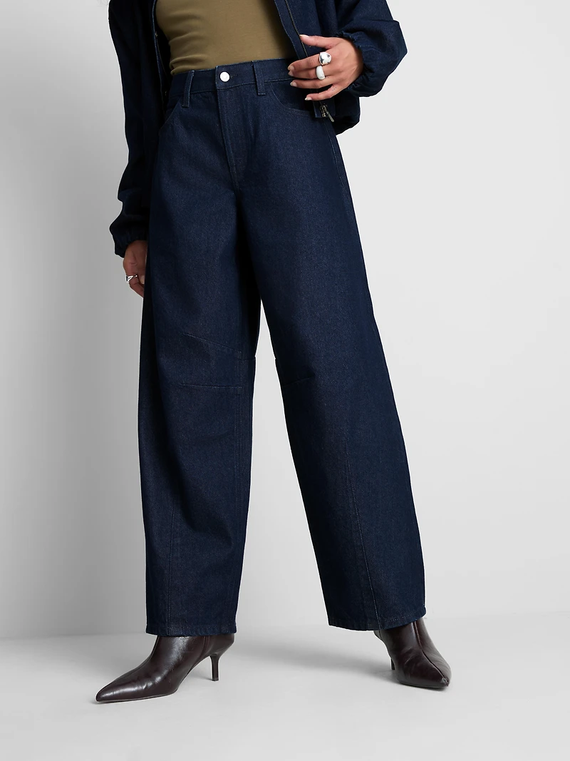 Paula Echevarría Curve Baggy Jeans