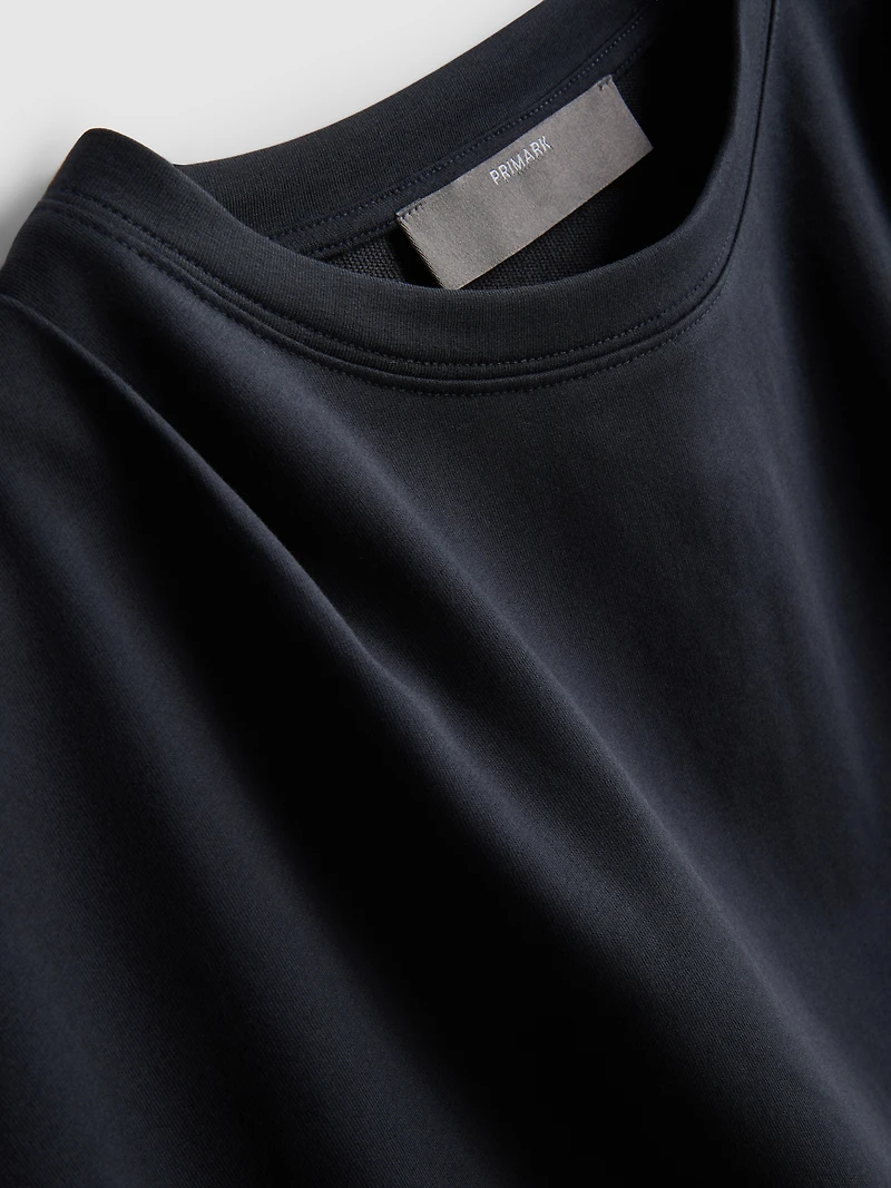 Relaxed Sweatshirt Tank Top