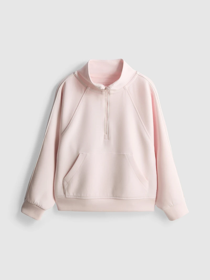 1-9yrs | Active Half-Zip High-Neck Sweatshirt
