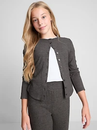 7-15yrs | Button-Up Cardigan