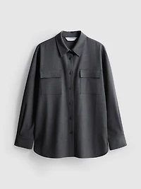 Paula Echevarría Relaxed Utility Shirt