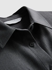 Paula Echevarría Relaxed Utility Shirt