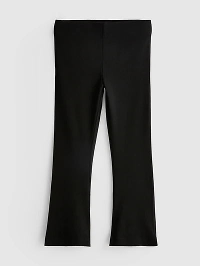 1-9yrs | Cotton Rich Ribbed Flare Leggings