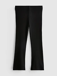 1-9yrs | Cotton Rich Ribbed Flare Leggings