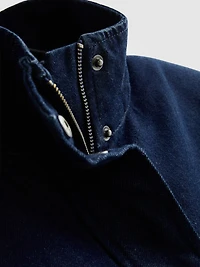 Paula Echevarría Funnel Neck Denim Jacket