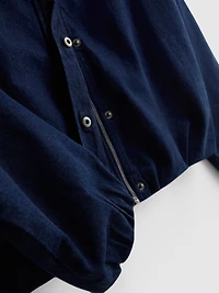 Paula Echevarría Funnel Neck Denim Jacket