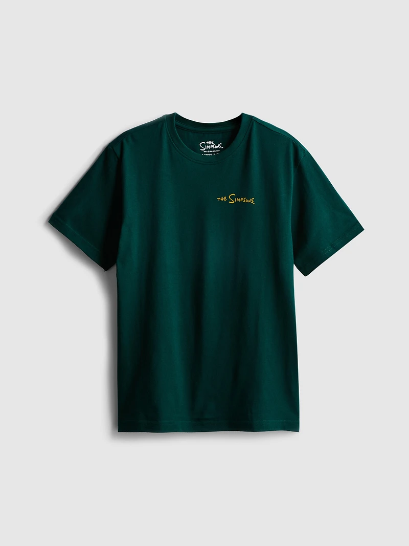 7-15yrs | The Simpsons Bart Skateboard Pure Cotton T-Shirt