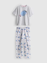 Disney's Eeyor Cotton-Rich Graphic Pajamas