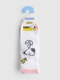 3pk Peanuts Snoopy Ankle Socks