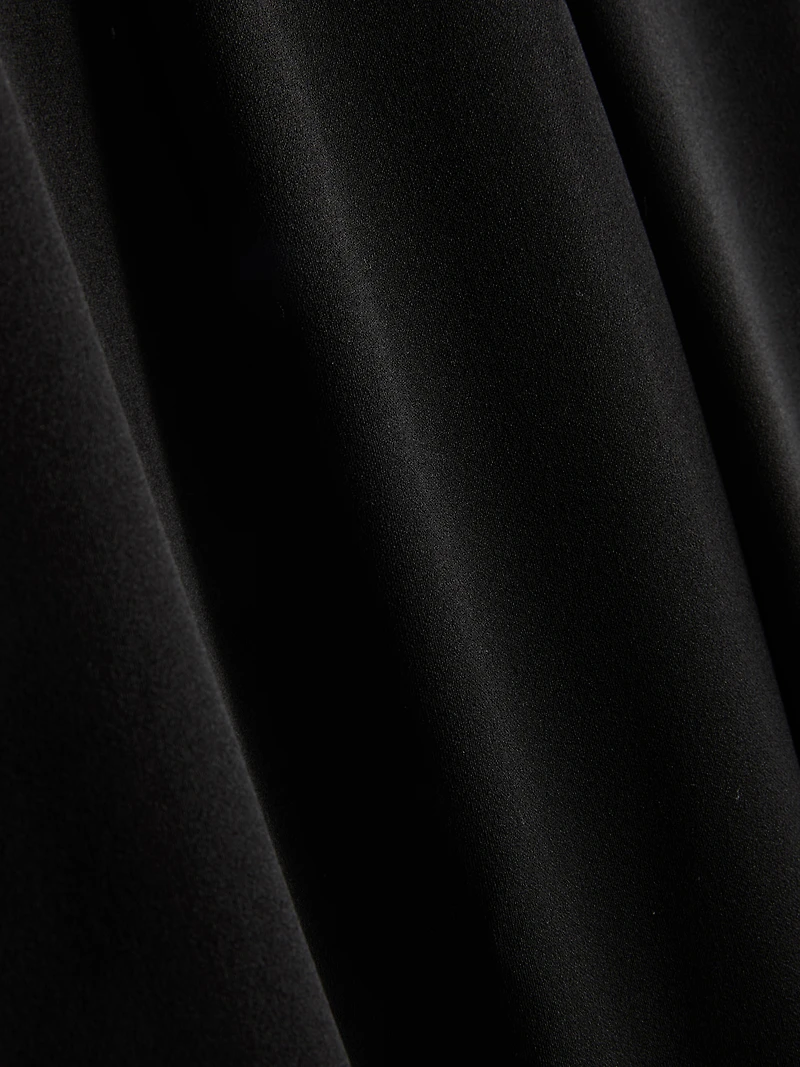 Snaffle-Detail Wide-Leg Pants