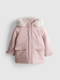 1-9yrs | Faux Fur Trim Parka
