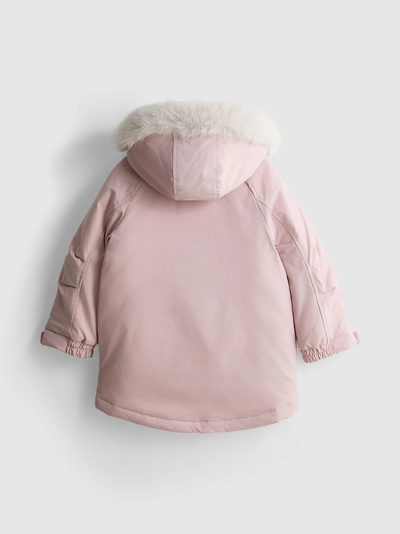 1-9yrs | Faux Fur Trim Parka