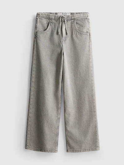 7-15yrs | Pure Cotton Wide-Leg Jeans