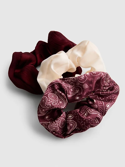 3-Pack Hair Scrunchies