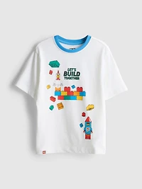 1-9yrs | LEGO Let’s Build Together Pure Cotton T-Shirt