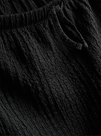 7-15yrs | Crinkle Textured Pants