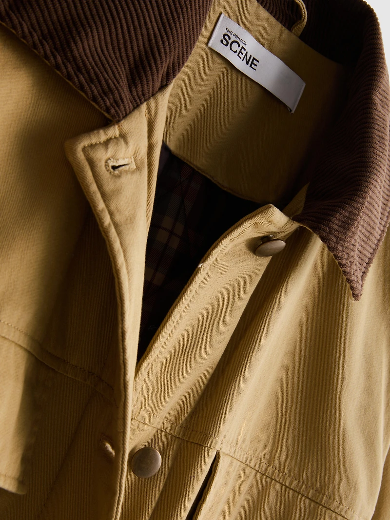 The Primark Scene | Pure Cotton Longline Barn Jacket