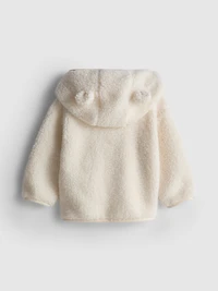 0-18mths | Fleece Hooded Jacket