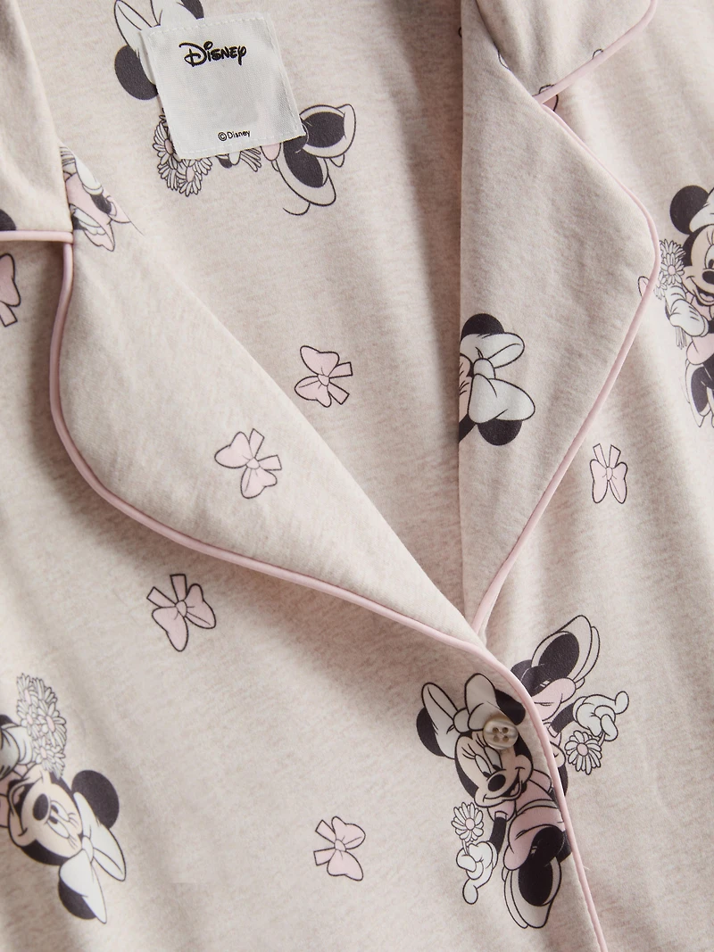 Disney's Minnie Mouse Graphic Boyfriend Pajamas