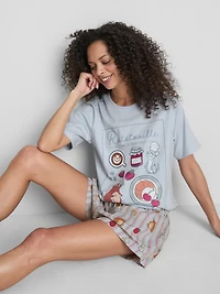Disney's Ratatouille Cotton Graphic Shorty Pajamas
