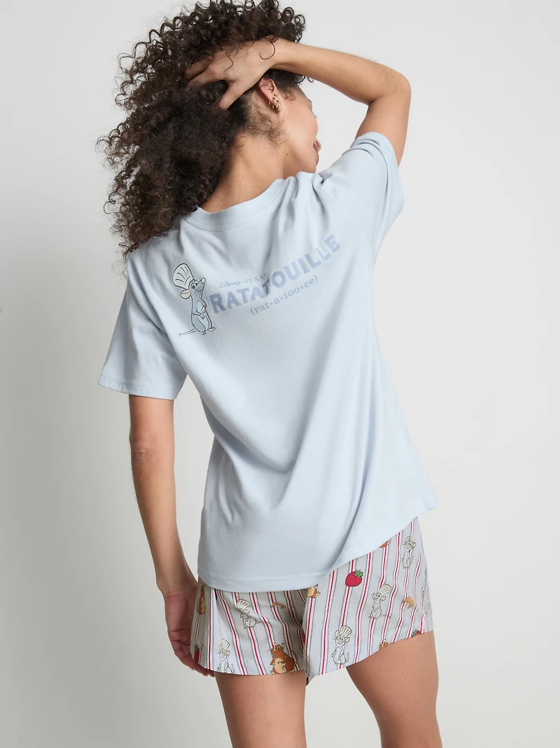Disney's Ratatouille Cotton Graphic Shorty Pajamas