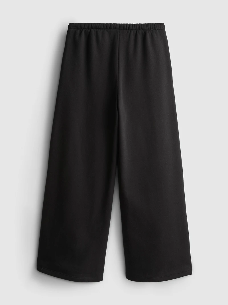 7-15yrs | Cotton-Rich Wide-Leg Joggers