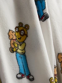 Arthur Fluffy Wide-Leg Pajama Bottoms