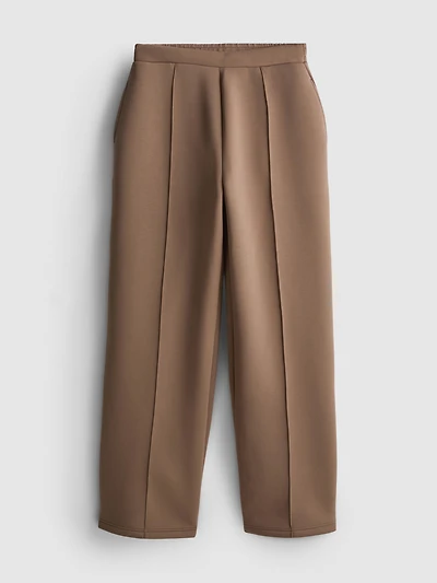 The Edit Scuba Wide Leg Pants