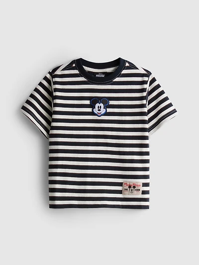 1-9yrs | Disney’s Mickey Mouse Stripe T-Shirt