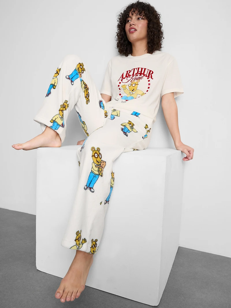 Arthur Cotton-Rich Pajama Top