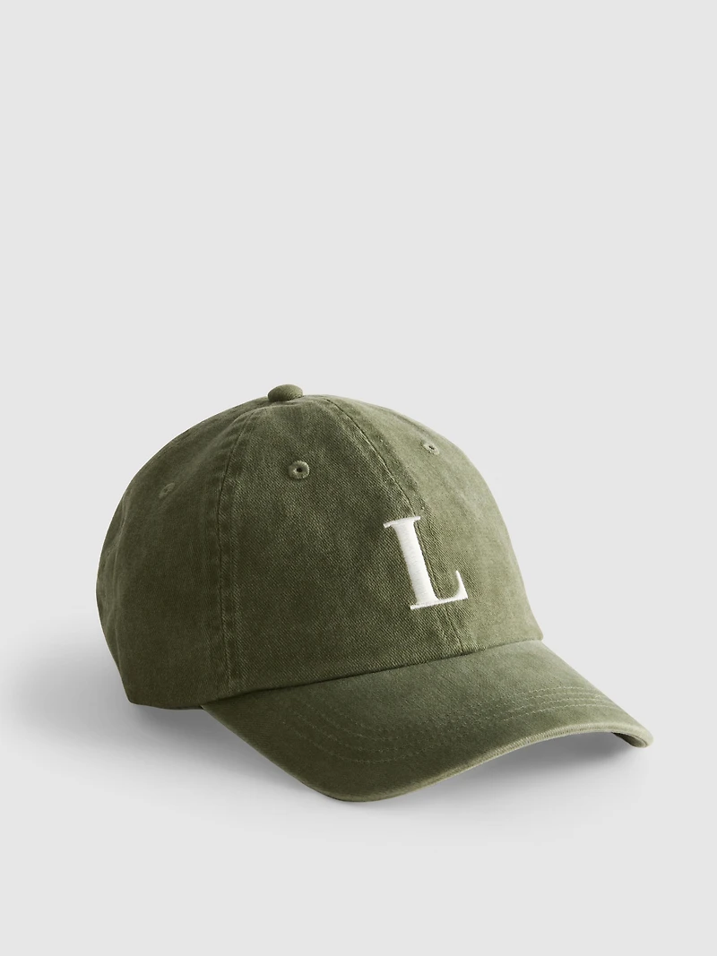 Initial Baseball Cap