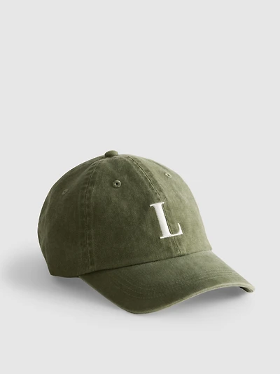 Initial Baseball Cap
