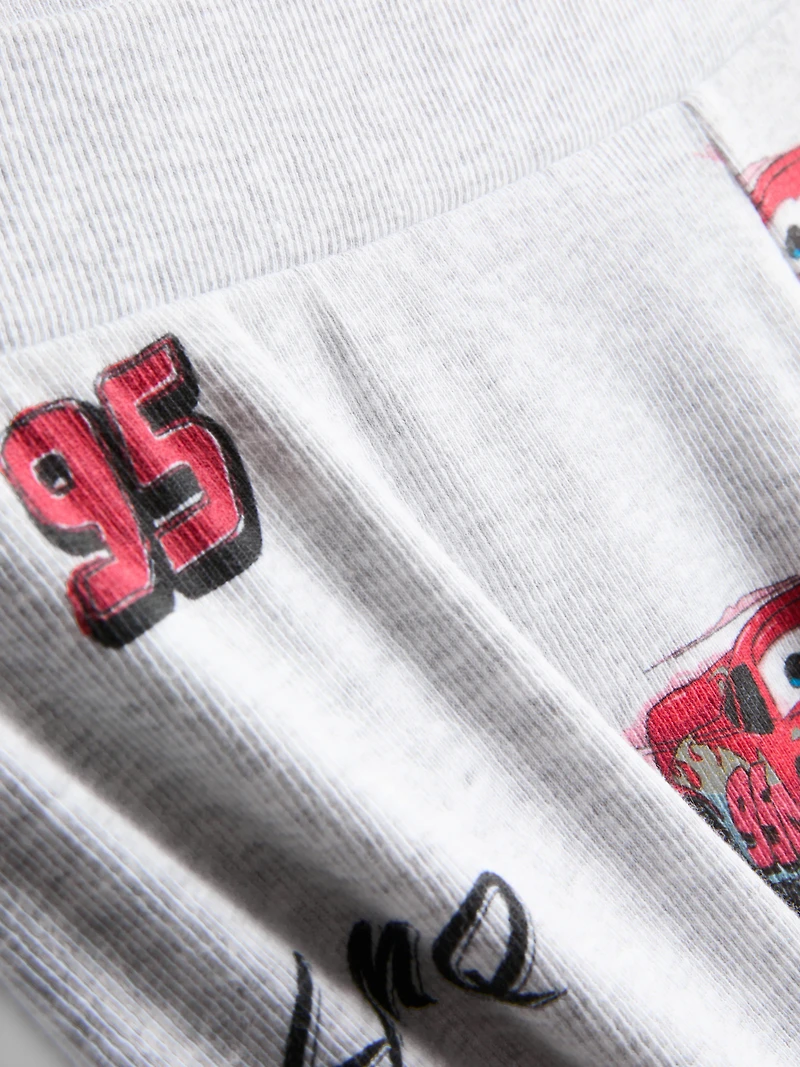 Disney Pixar's Cars Cotton-Rich Ribbed Pajama Bottoms