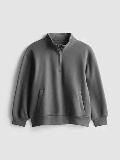 7-15yrs | Cotton-Rich Half-Zip Sweatshirt