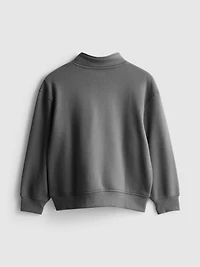 7-15yrs | Cotton-Rich Half-Zip Sweatshirt