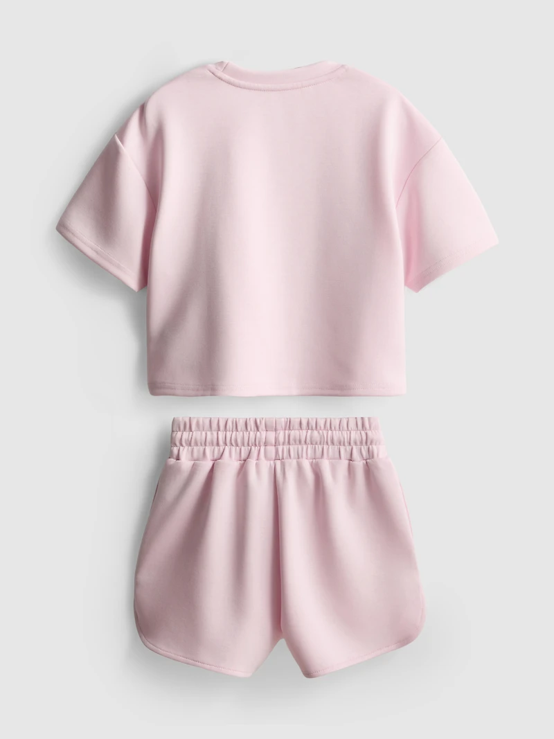 5-15yrs | KPop Demon Hunters Huntr/x Shorts And T-Shirt Set