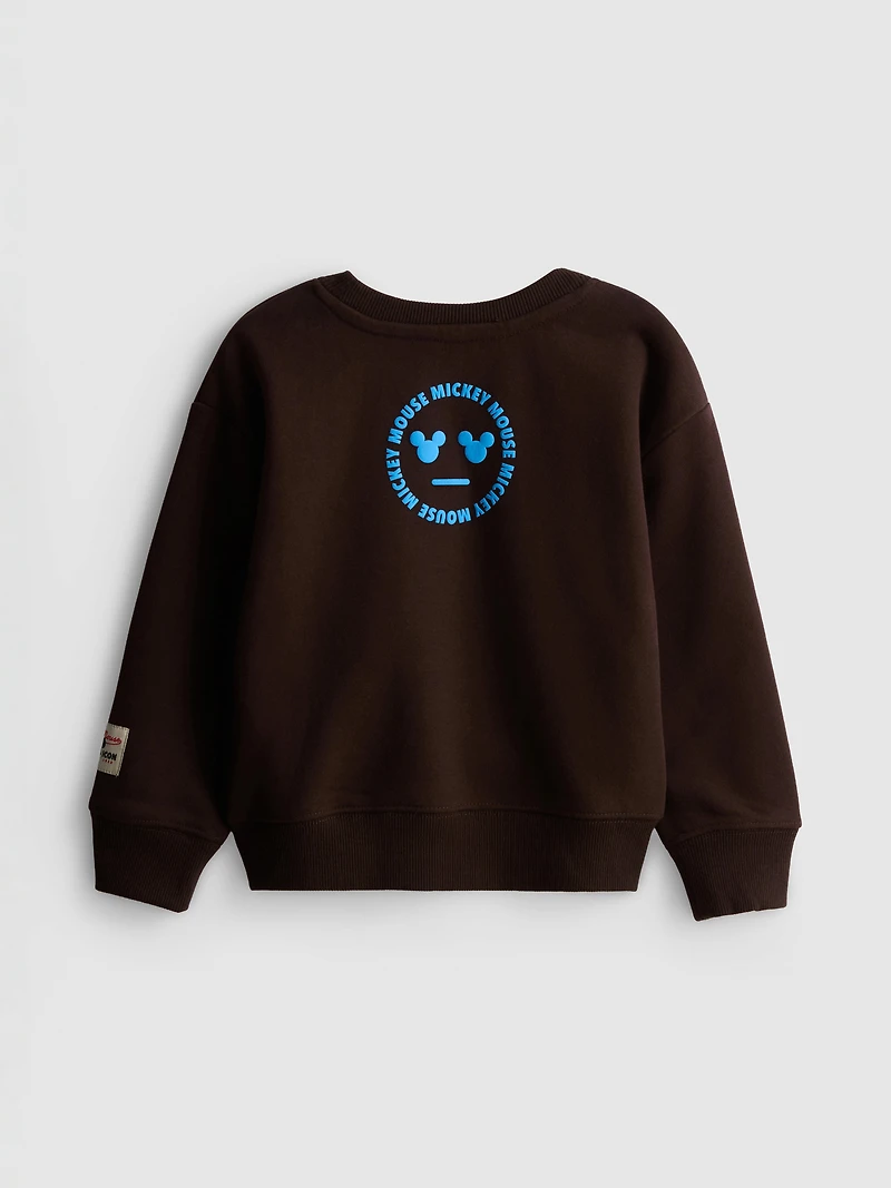 1-9yrs | Disney's Mickey Mouse Cotton-Rich Sweatshirt